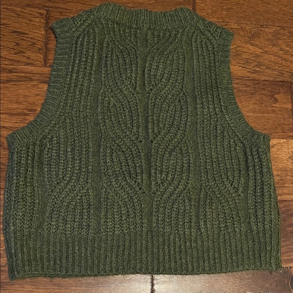 Madewell Pointelle Knit Sweater Vest - Picture 3 of 4